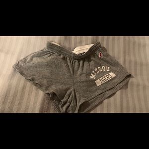 Mizzou Tigers Booty Shorts Size Small